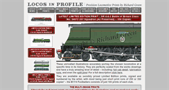 Desktop Screenshot of locos-in-profile.co.uk